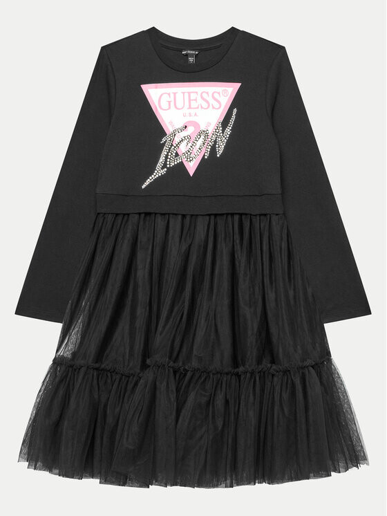 Платье стандартного кроя Guess, черный
Платье стандартного кроя Guess, черный