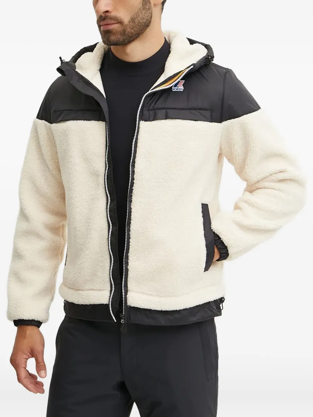 Фактурная куртка с капюшоном K-Way
Фактурная куртка с капюшоном K-Way