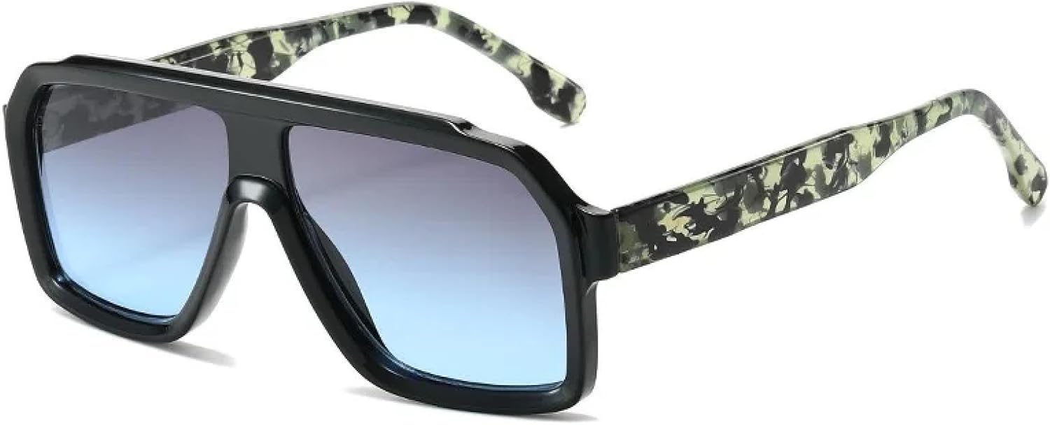 Солнцезащитные очки с защитой от УФ-излучения UV400 | Двухцветная оправа | Для женщин и мужчин | Для занятий спортом на открытом воздухе и вождения DSVIGF, Black Green
Солнцезащитные очки с защитой от УФ-излучения UV400 | Двухцветная оправа | Для женщин и мужчин | Для занятий спортом на открытом воздухе и вождения DSVIGF, Black Green