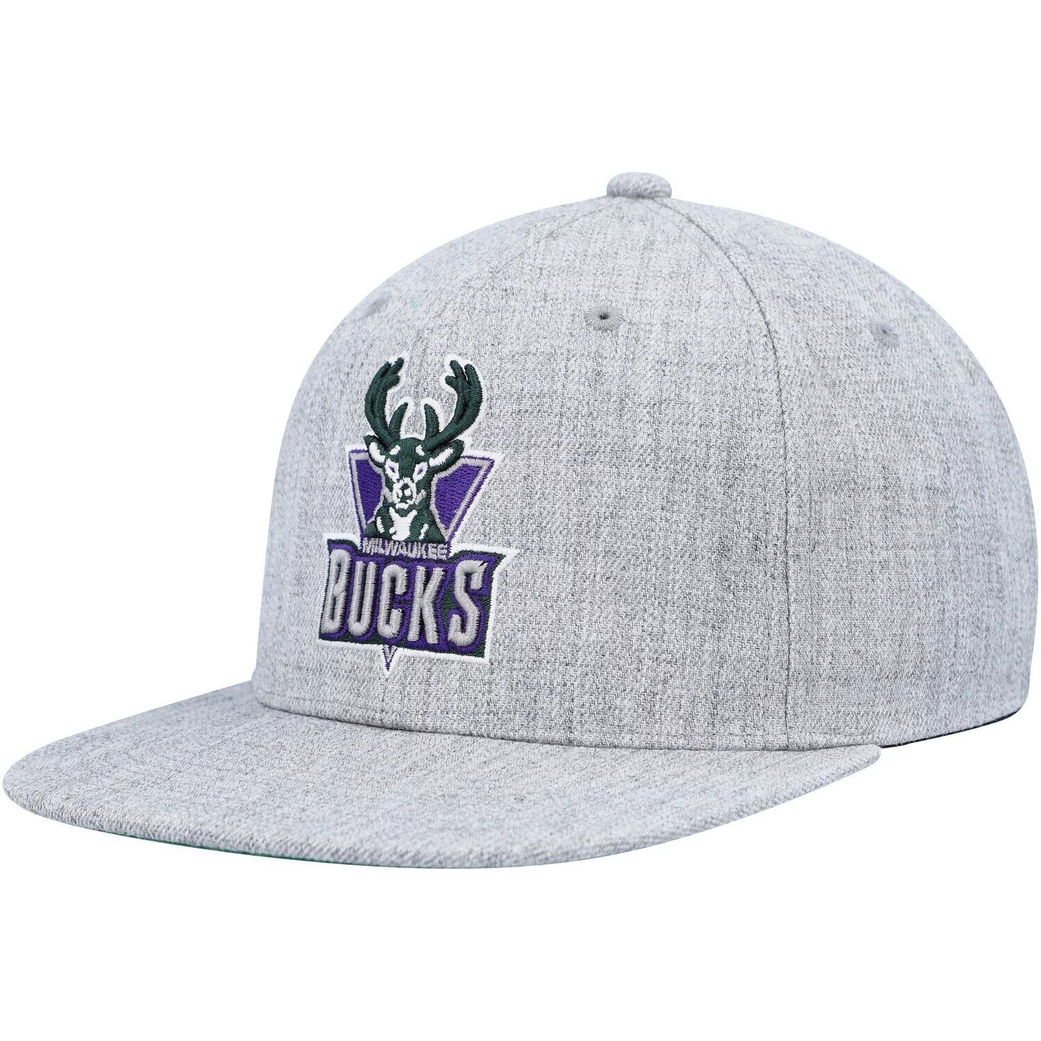 Мужская кепка Mitchell & Ness Heather Grey Milwaukee Bucks Hardwood Classics 2.0 Snapback
Мужская кепка Mitchell & Ness Heather Grey Milwaukee Bucks Hardwood Classics 2.0 Snapback
