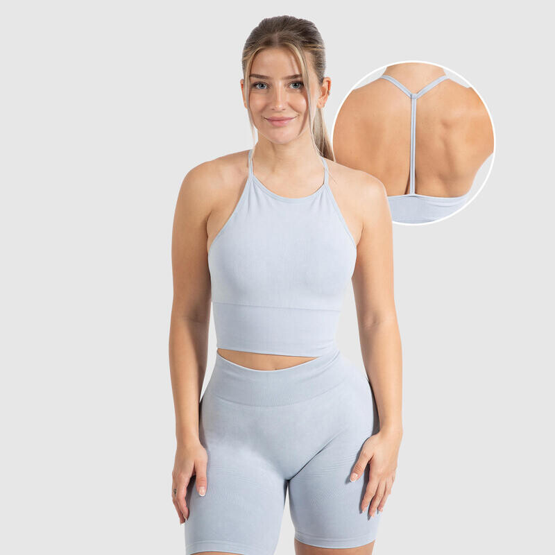 Спортивный бюстгальтер Smilodox, светло-синий 
Спортивный бюстгальтер Smilodox, светло-синий