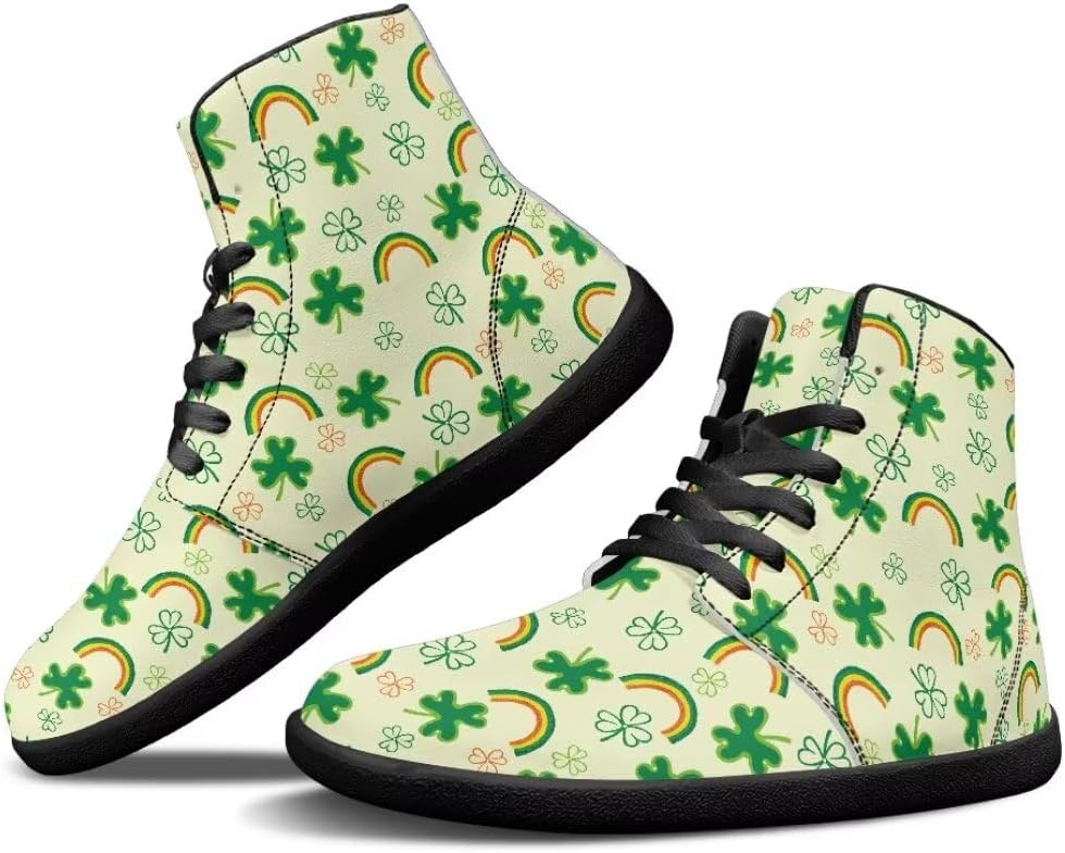 Мужские кроссовки St. Patrick's Day с босоножками, легкие, с широкой носковой частью, противоскользящие, высокие, с подошвой Zero Drop Getelinseng, St. Patrick's Day Rainbow Leaf
Мужские кроссовки St. Patrick's Day с босоножками, легкие, с широкой носковой частью, противоскользящие, высокие, с подошвой Zero Drop Getelinseng, St. Patrick's Day Rainbow Leaf