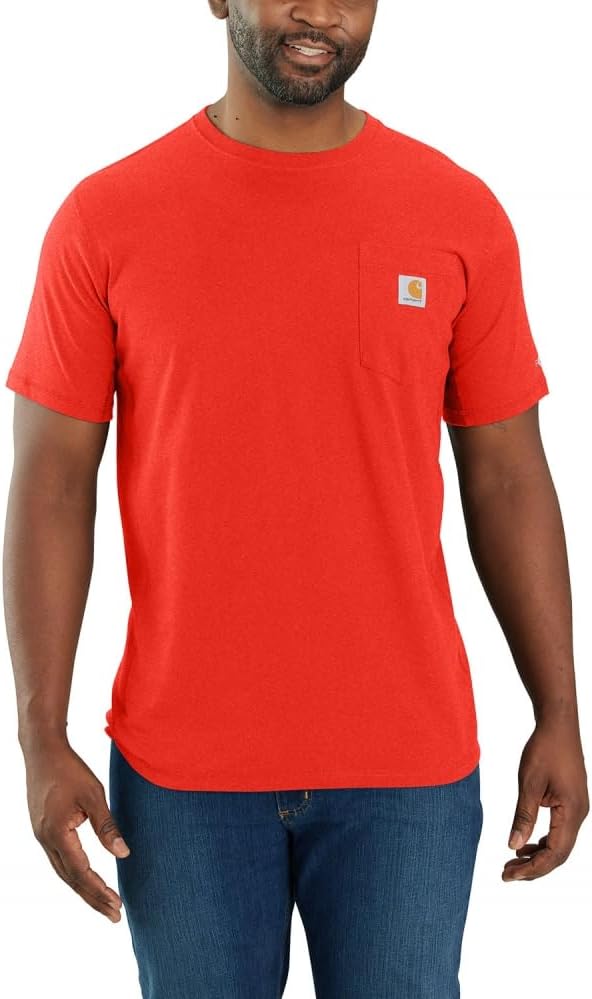 Carhartt мужская футболка 104616 Force Relaxed Fit Midweight с коротким рукавом и карманом, Currant Heather
Carhartt мужская футболка 104616 Force Relaxed Fit Midweight с коротким рукавом и карманом, Currant Heather
