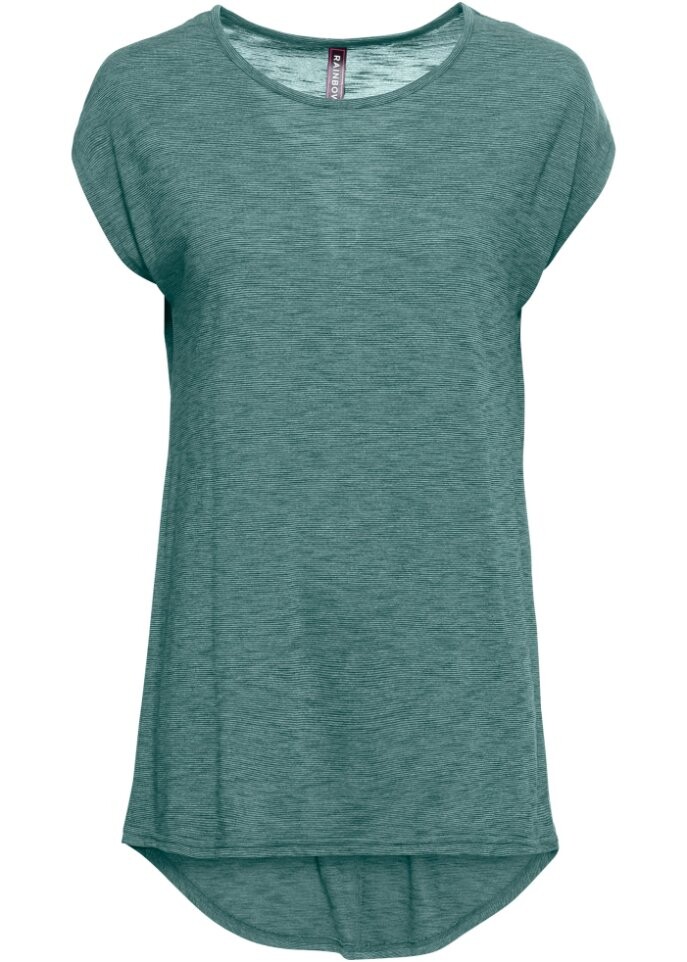 Длинная рубашка с закругленным краем Rainbow, зеленый
Длинная рубашка с закругленным краем Rainbow, зеленый