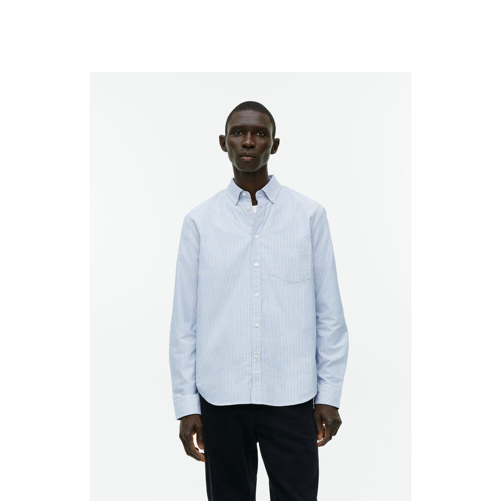 Рубашка мужская Arket с длинными рукавами, синий
Рубашка мужская Arket с длинными рукавами, синий