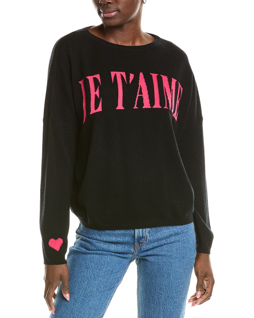 Джемпер Brodie Cashmere Wool & Cashmer-Blend Je Taime, черный 
Джемпер Brodie Cashmere Wool & Cashmer-Blend Je Taime, черный