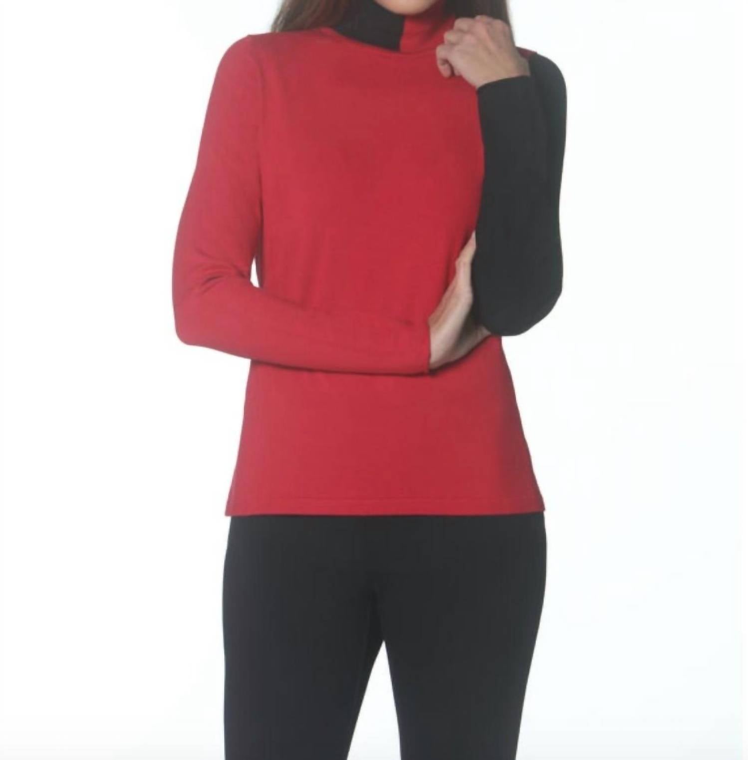 Туника с разрезным воротником в красно-черном цвете J'Envie/Eli
Туника с разрезным воротником в красно-черном цвете J'Envie/Eli