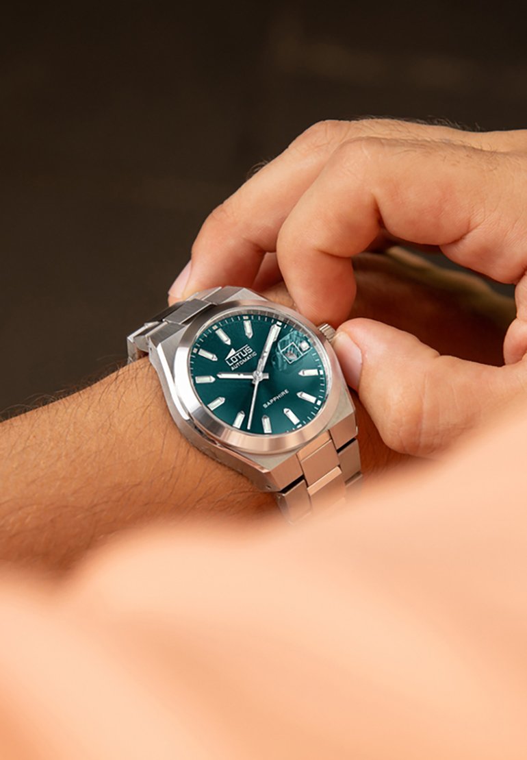 Часы AUTOMATICO Lotus, цвет Teal
Часы AUTOMATICO Lotus, цвет Teal