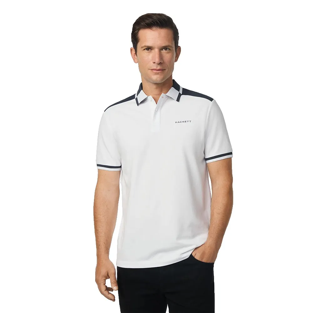 Поло с коротким рукавом Hackett City Block, белый
Поло с коротким рукавом Hackett City Block, белый