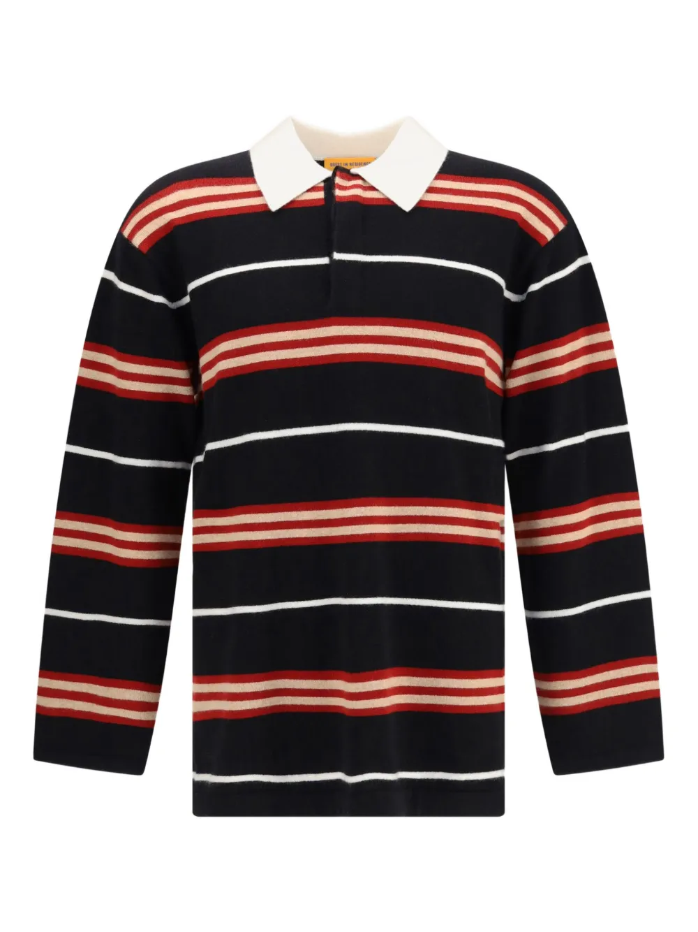 Поло в полоску Guest In Residence, черный
Поло в полоску Guest In Residence, черный