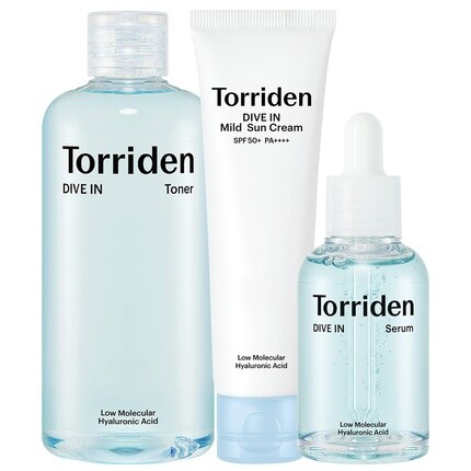 TORRIDEN DIVE-IN Мягкий солнцезащитный крем и сыворотка с низкомолекулярной гиалуроновой кислотой и тонером - 1,69 жидких унций и 10,14 жидких унций
TORRIDEN DIVE-IN Мягкий солнцезащитный крем и сыворотка с низкомолекулярной гиалуроновой кислотой и тонером - 1,69 жидких унций и 10,14 жидких унций