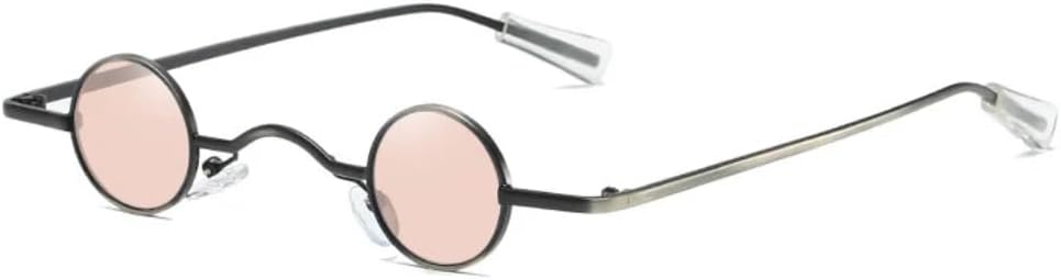 Винтажные солнцезащитные очки в стиле рок-панк для мужчин, классические маленькие круглые солнцезащитные очки для женщин, широкая переносица, металлическая оправа, черные VRTRFFTR, C4 Black-pink
Винтажные солнцезащитные очки в стиле рок-панк для мужчин, классические маленькие круглые солнцезащитные очки для женщин, широкая переносица, металлическая оправа, черные VRTRFFTR, C4 Black-pink