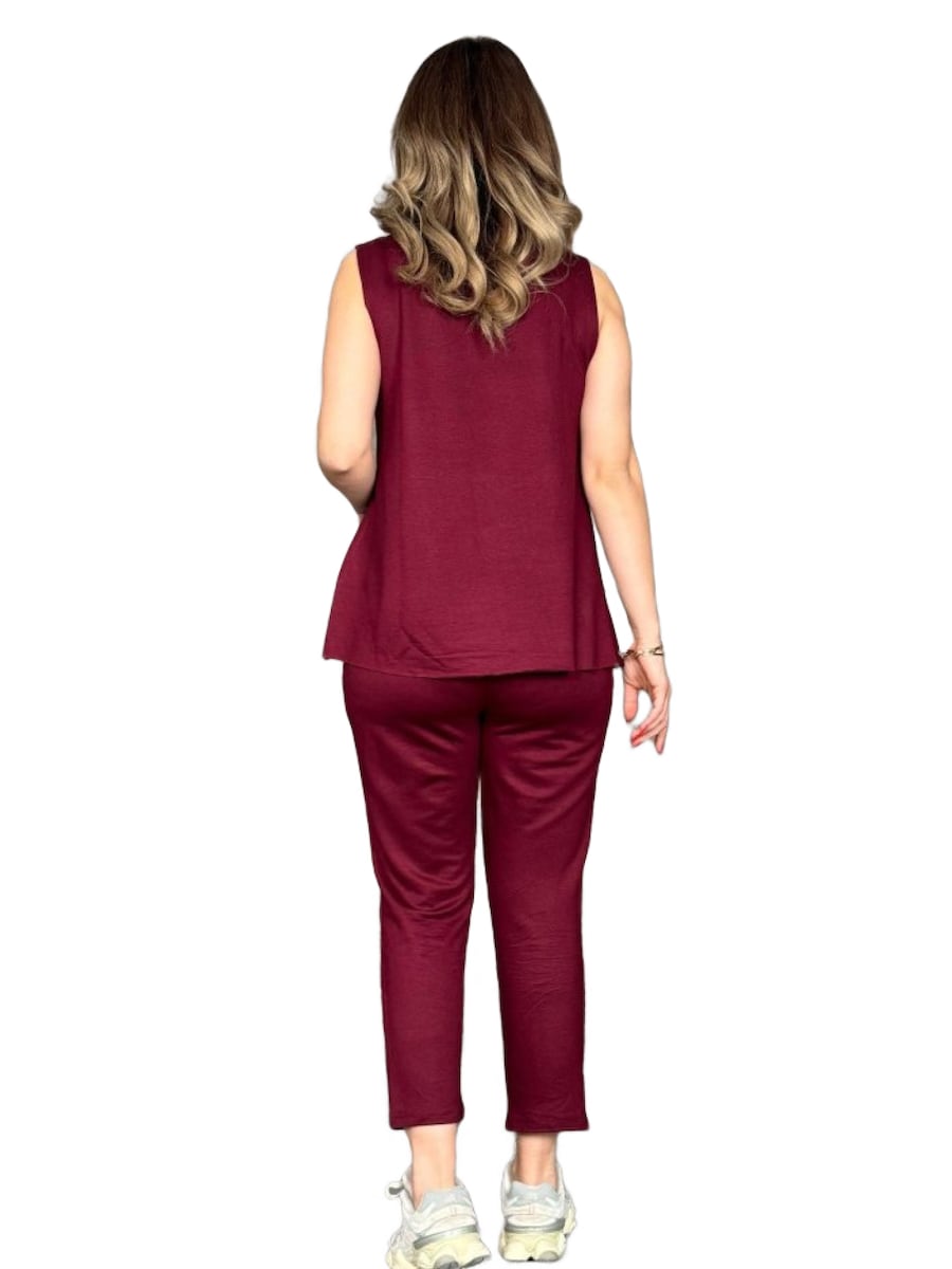 Брючный костюм JANE's, Wine Red
Брючный костюм JANE's, Wine Red