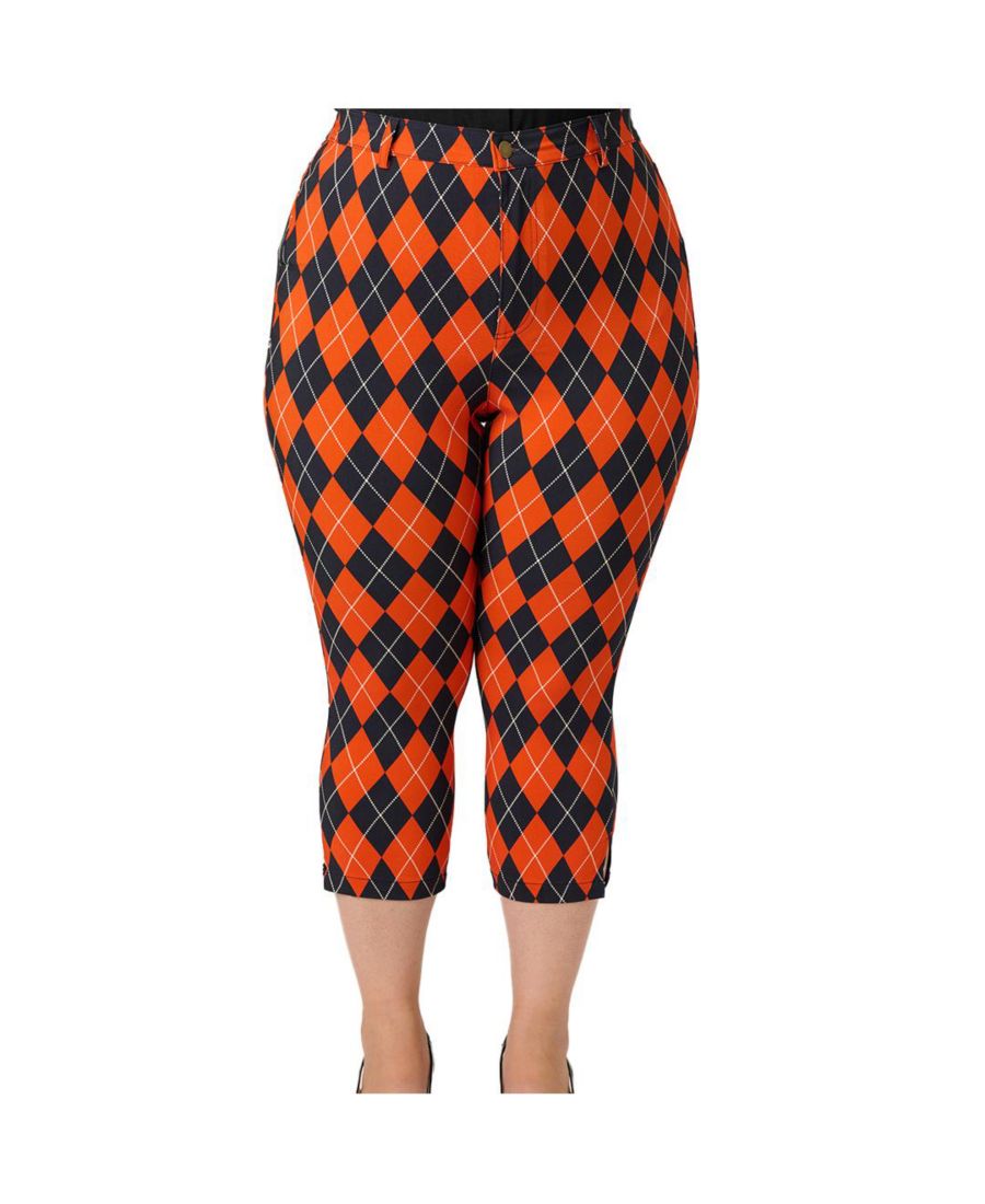 Брюки-капри Rachelle больших размеров Unique Vintage, Orange & black
Брюки-капри Rachelle больших размеров Unique Vintage, Orange & black
