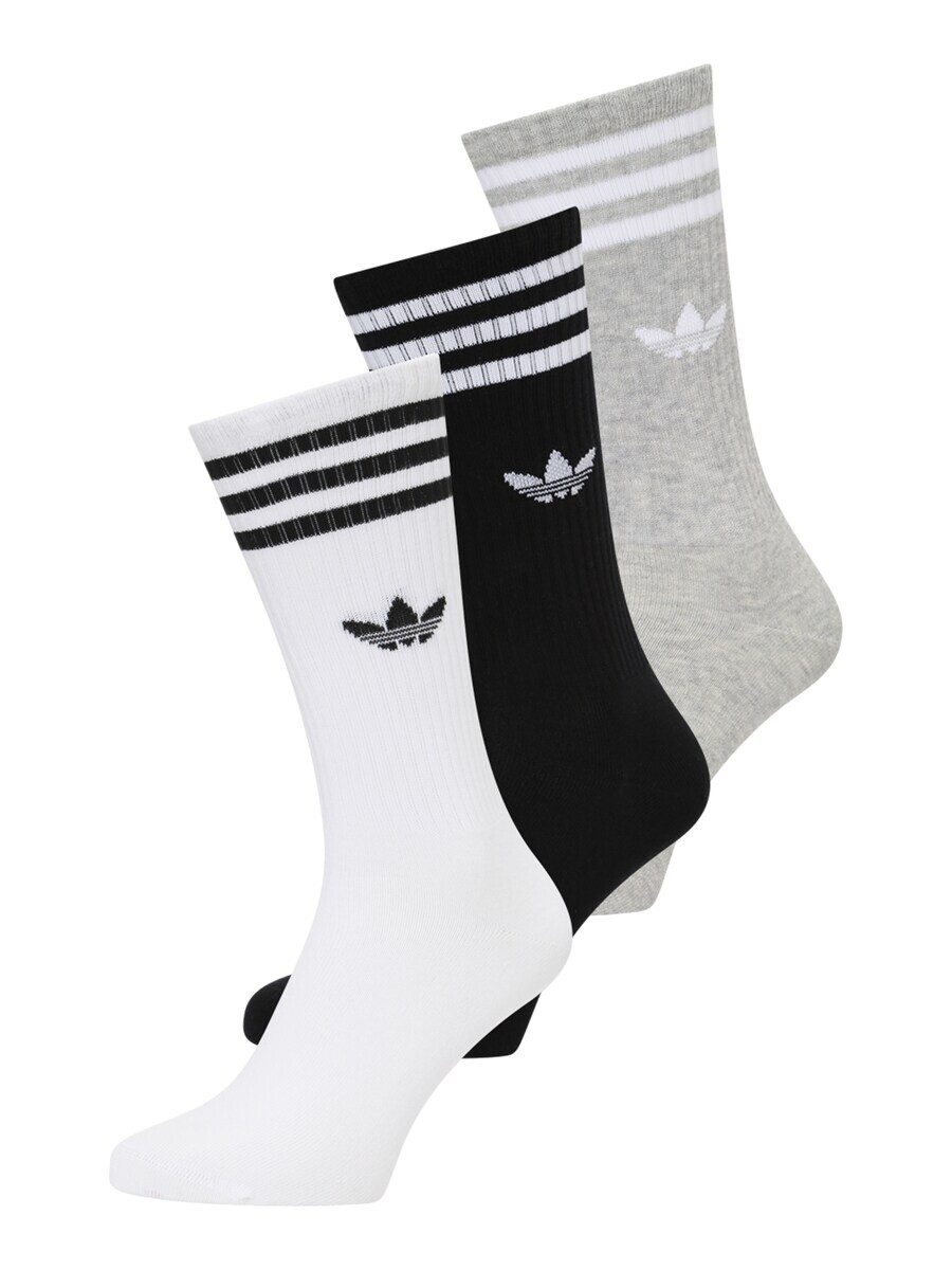 Носки ADIDAS ORIGINALS Socks Solid Crew, цвет mottled grey/black/white
Носки ADIDAS ORIGINALS Socks Solid Crew, цвет mottled grey/black/white