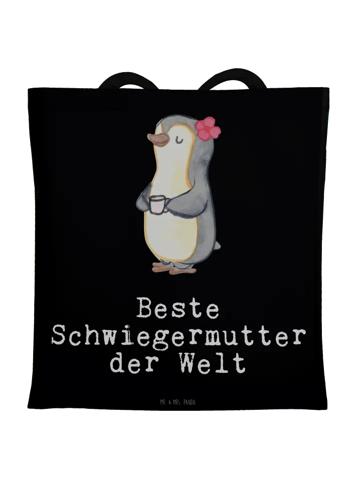 Сумка для переноски Mr & Mrs Panda Pinguin Beste Schwiegermutter der W, черный
Сумка для переноски Mr & Mrs Panda Pinguin Beste Schwiegermutter der W, черный