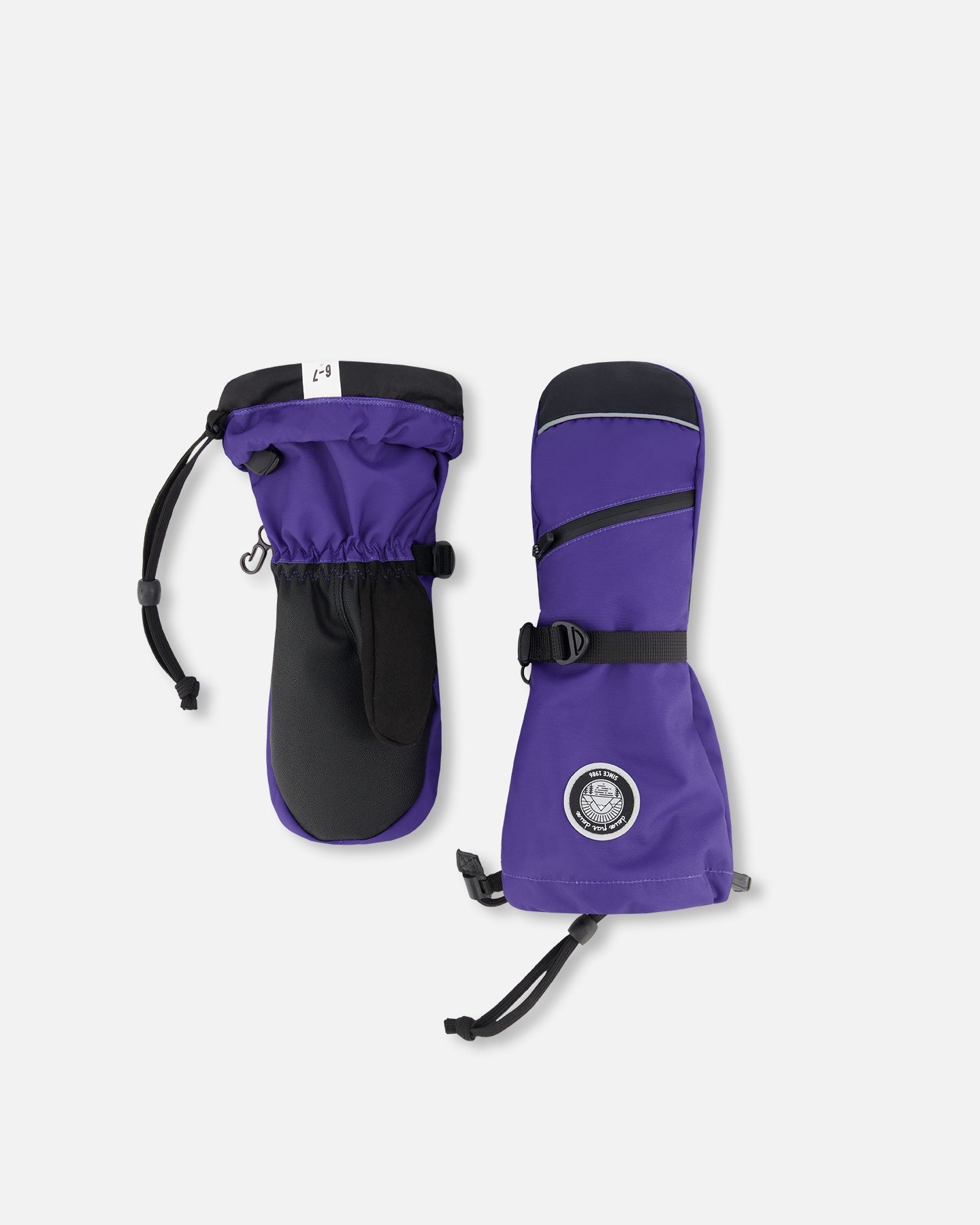 Зимние варежки Teknik темно-фиолетовые Deux par Deux
Зимние варежки Teknik темно-фиолетовые Deux par Deux