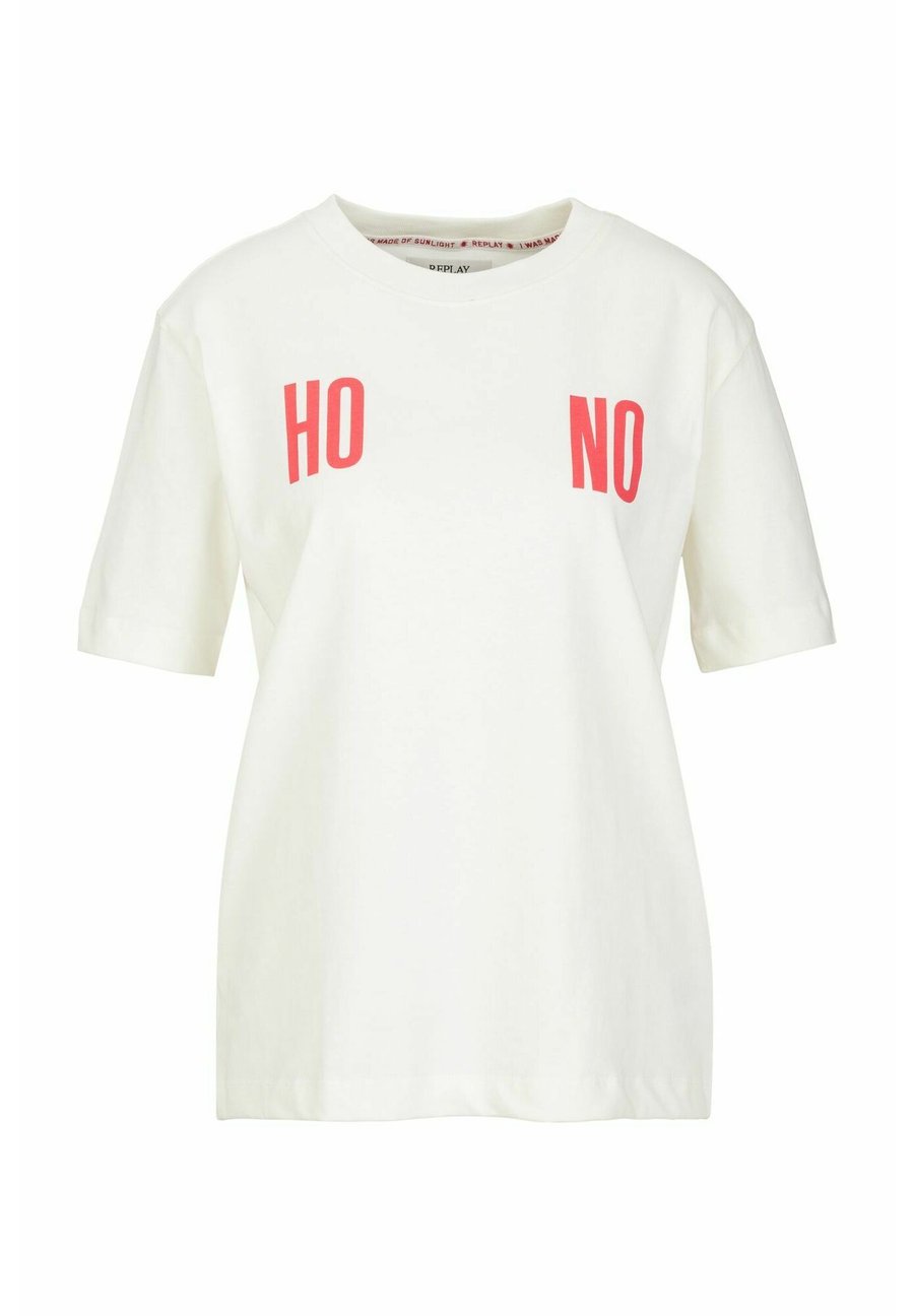 Футболка Replay Print T-shirt, Butter White/Off-White
Футболка Replay Print T-shirt, Butter White/Off-White