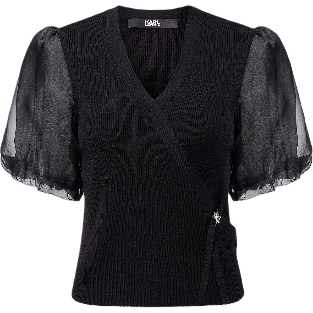 Топ KARL LAGERFELD SS25 для женщин KARL LAGERFELD / Karl Lagerfeld Jeans, черный
Топ KARL LAGERFELD SS25 для женщин KARL LAGERFELD / Karl Lagerfeld Jeans, черный