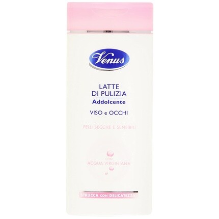 Venus Смягчающее очищающее молочко для лица и глаз для сухой и чувствительной кожи 200мл, Gillette
Venus Смягчающее очищающее молочко для лица и глаз для сухой и чувствительной кожи 200мл, Gillette