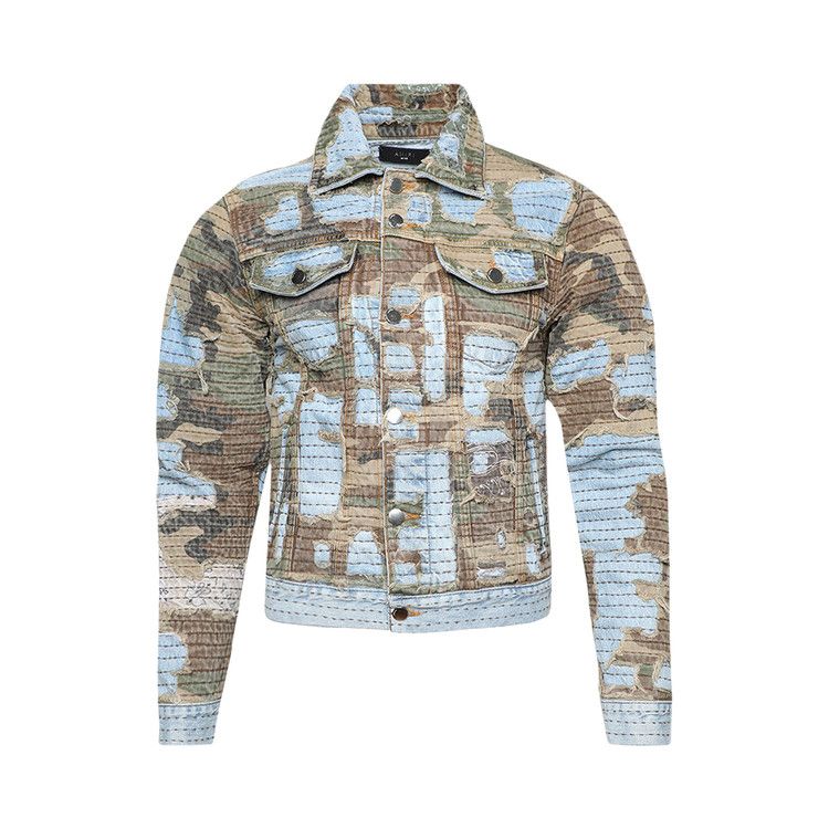 Куртка Amiri Camo Boro Repair Trucker, Perfect Indigo
Куртка Amiri Camo Boro Repair Trucker, Perfect Indigo