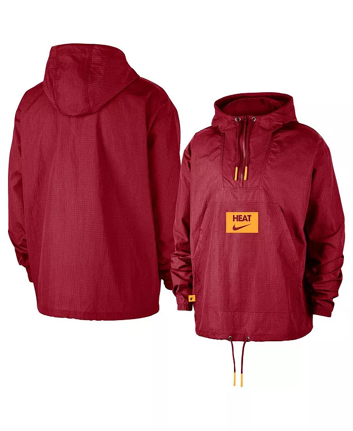 Мужская анорак-толстовка с четверть-молнией Courtside Premium Club Miami Heat красного цвета Nike
Мужская анорак-толстовка с четверть-молнией Courtside Premium Club Miami Heat красного цвета Nike