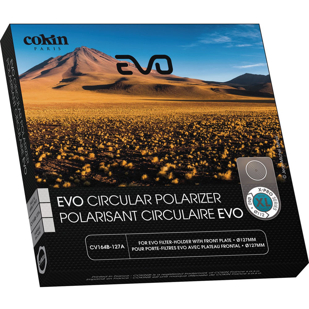 Фильтр Cokin Evo 127mm Circular Polarizer Filter CV164B-127A
Фильтр Cokin Evo 127mm Circular Polarizer Filter CV164B-127A