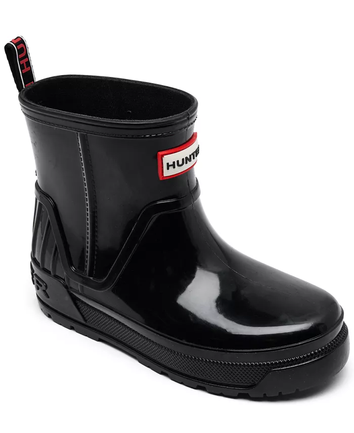 Детские водонепроницаемые резиновые сапоги Grace от Finish Line Hunter, черный 
Детские водонепроницаемые резиновые сапоги Grace от Finish Line Hunter, черный