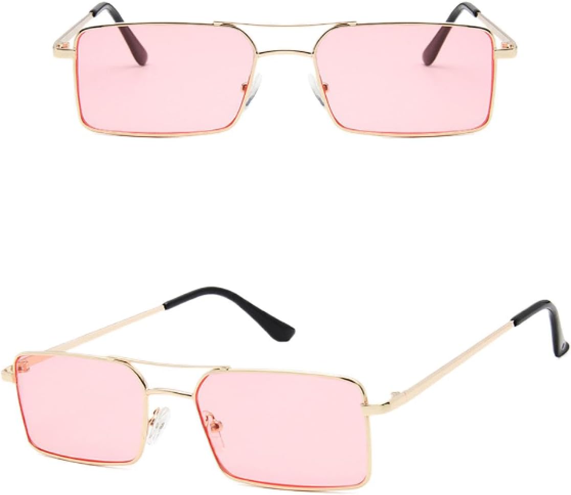 Солнцезащитные очки с защитой от УФ-излучения UV400 | Металлическая оправа, прозрачные линзы с двойной перемычкой | Для женщин и мужчин, для занятий спортом на открытом воздухе и вождения DSVIGF, Gold-pink
Солнцезащитные очки с защитой от УФ-излучения UV400 | Металлическая оправа, прозрачные линзы с двойной перемычкой | Для женщин и мужчин, для занятий спортом на открытом воздухе и вождения DSVIGF, Gold-pink