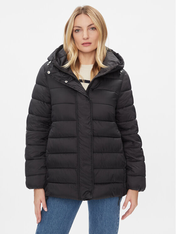 Пуховик стандартного кроя United Colors Of Benetton, черный
Пуховик стандартного кроя United Colors Of Benetton, черный