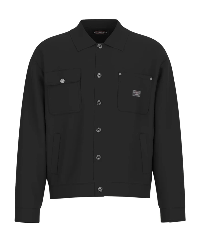 Черная твиловая куртка Guess, черный
Черная твиловая куртка Guess, черный