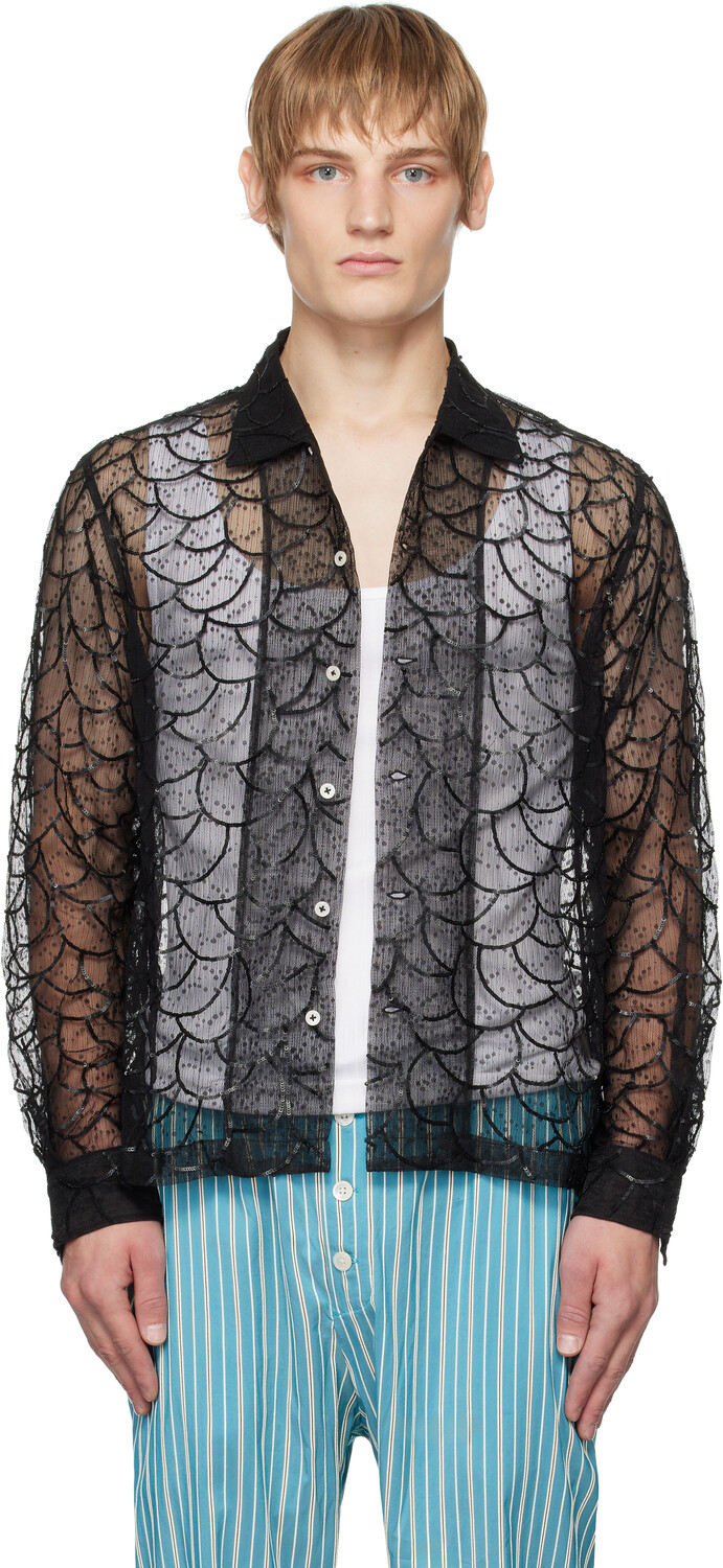 Рубашка с длинным рукавом Pewter Shoal Bode
Рубашка с длинным рукавом Pewter Shoal Bode