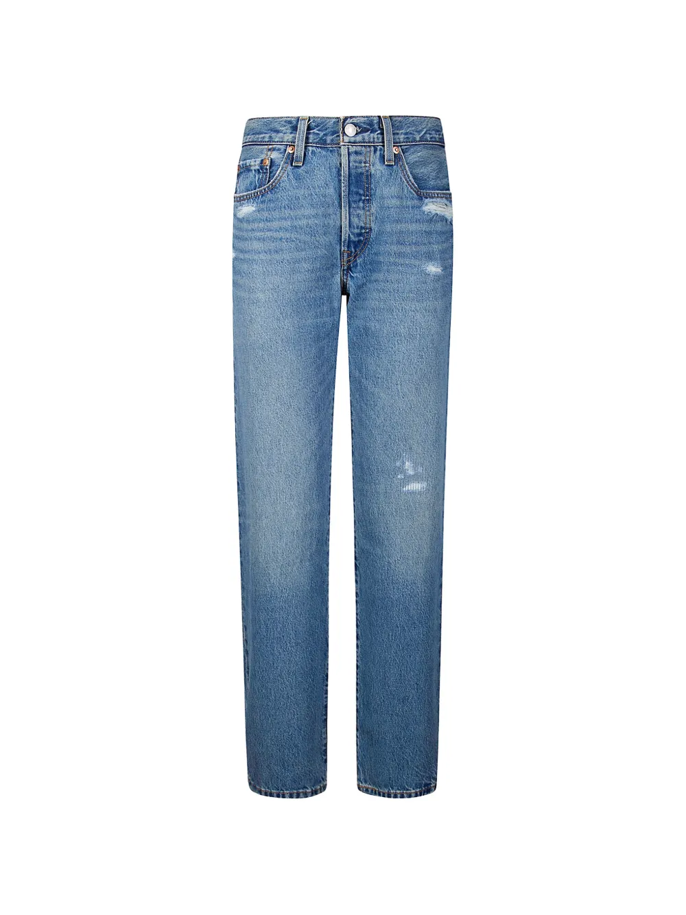 Джинсы 501 в стиле 90-х с эффектом потертостей Levi'S, синий
Джинсы 501 в стиле 90-х с эффектом потертостей Levi'S, синий