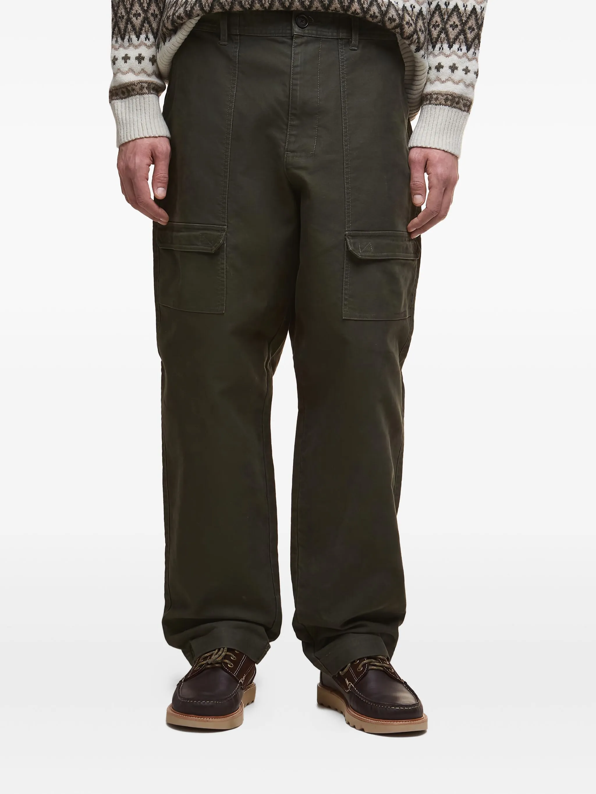 Брюки с карманами карго Barbour, зеленый
Брюки с карманами карго Barbour, зеленый