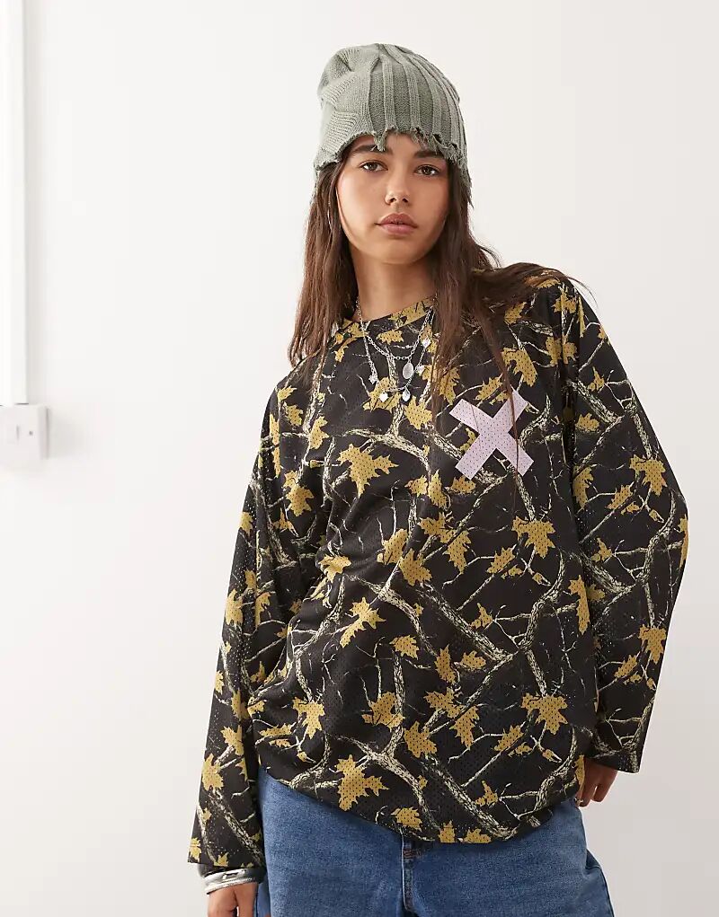 Лонгслив Airtex с длинными рукавами и камуфляжным принтом COLLUSION
Лонгслив Airtex с длинными рукавами и камуфляжным принтом COLLUSION