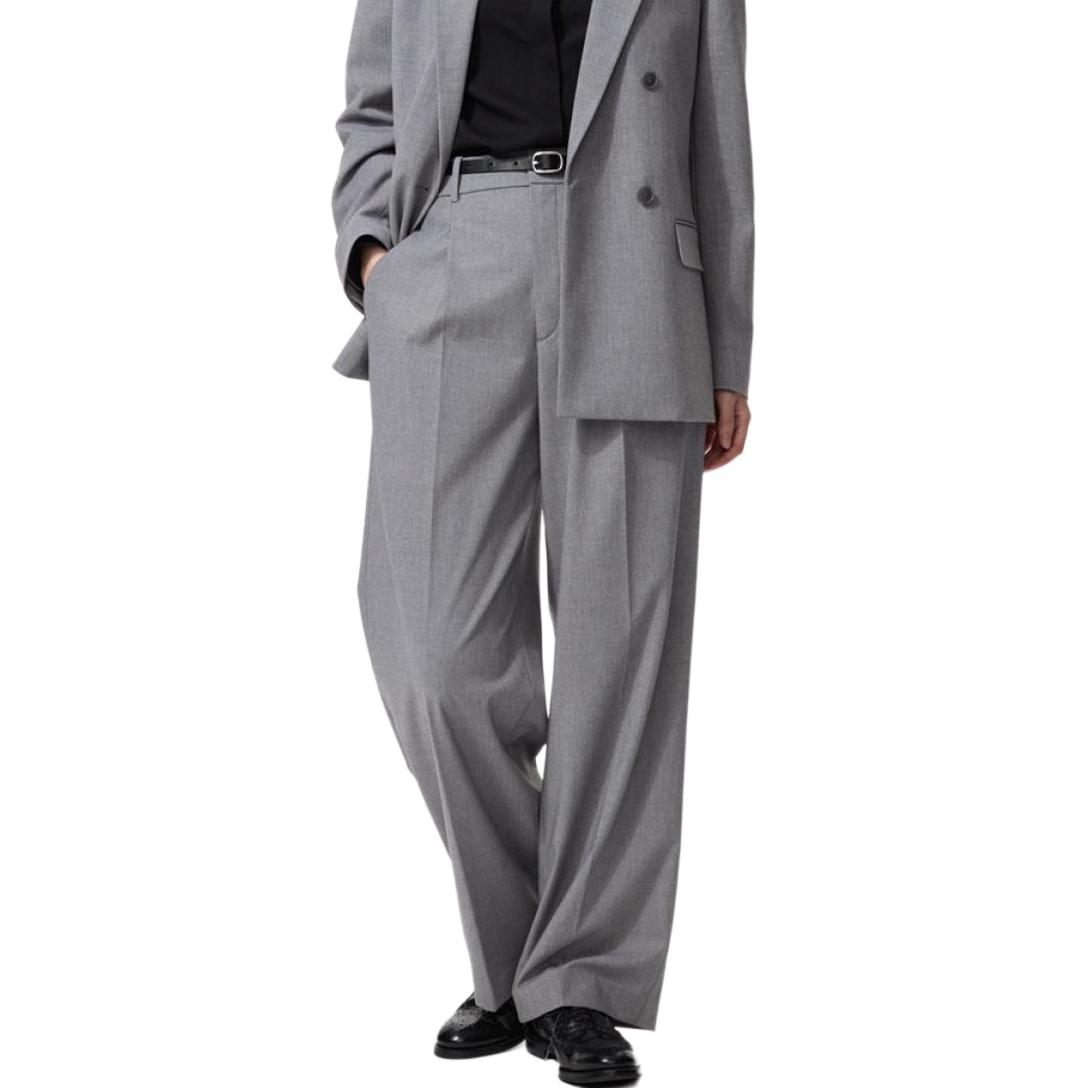 Брюки костюмные женские Sky Gray UNIQLO, серый
Брюки костюмные женские Sky Gray UNIQLO, серый