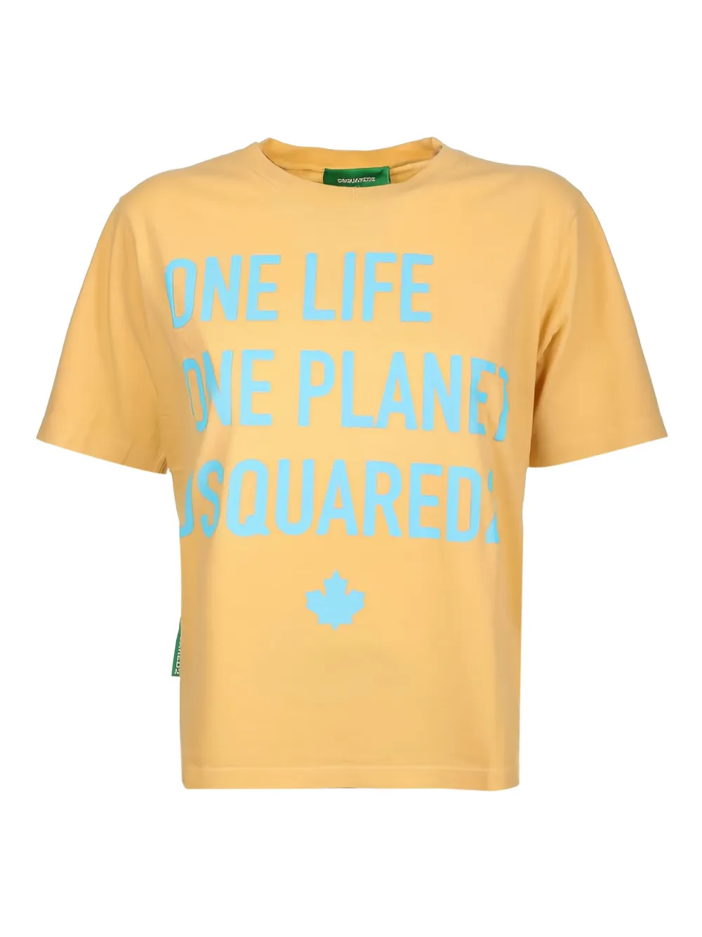 Футболка с графическим изображением кленового листа Dsquared2, желтый
Футболка с графическим изображением кленового листа Dsquared2, желтый