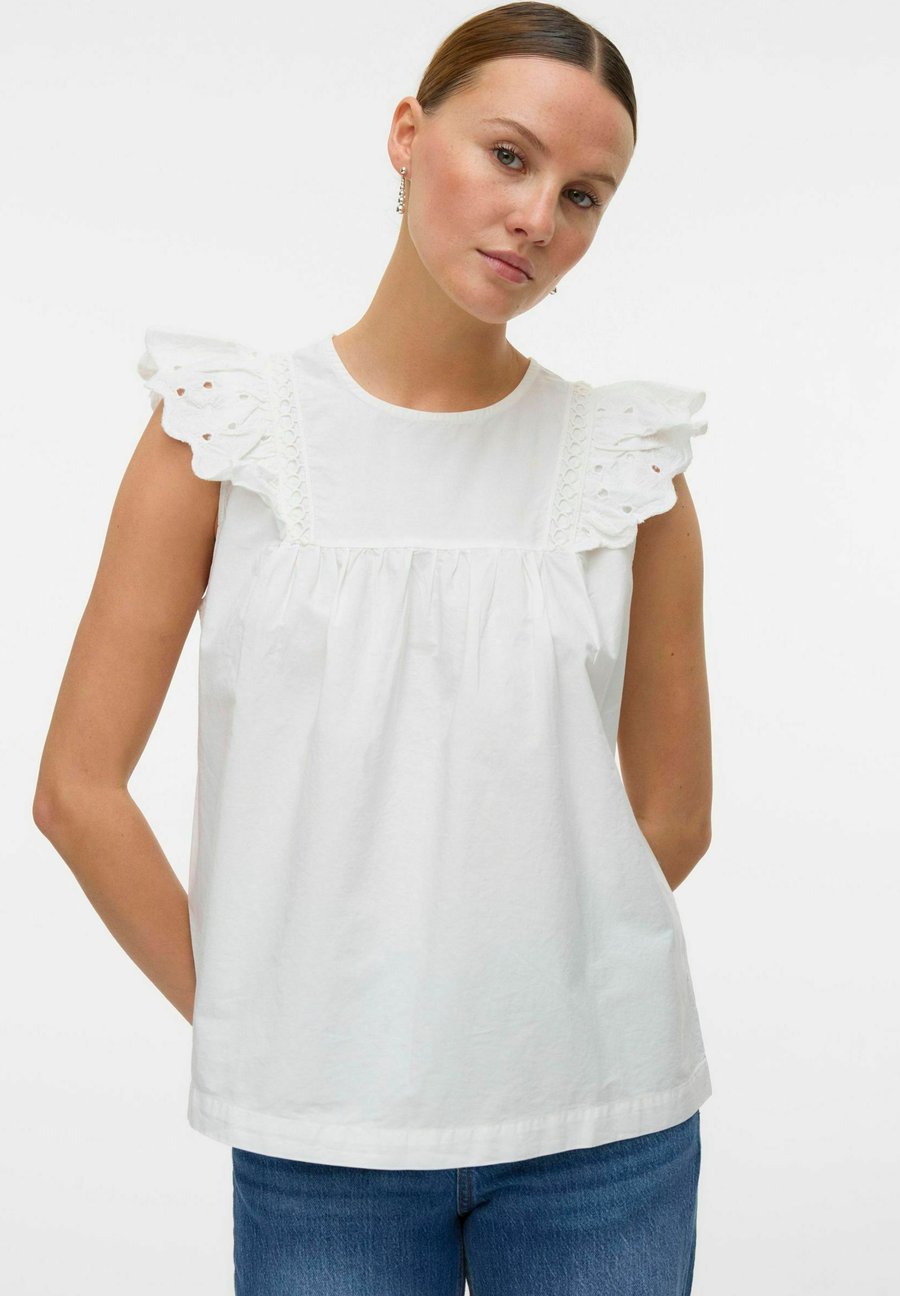 Блуза Vero Moda Blouse, Snow White/White
Блуза Vero Moda Blouse, Snow White/White