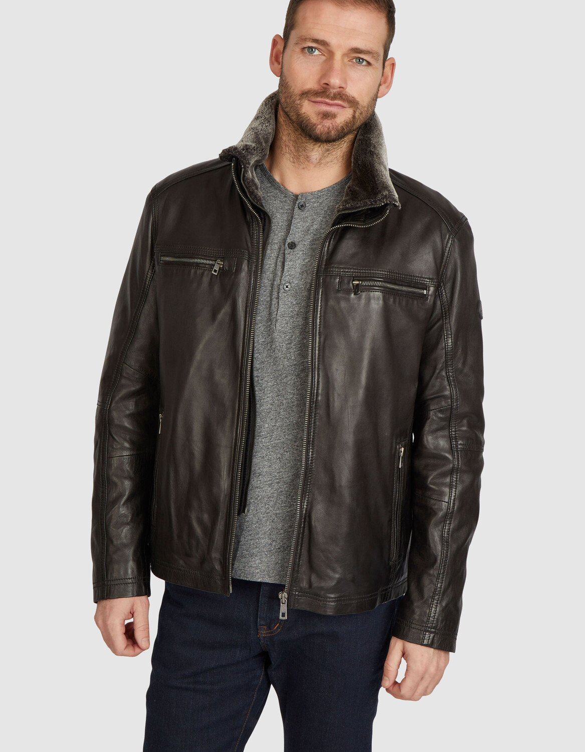 Кожаная куртка Bugatti Gerero, черный
Кожаная куртка Bugatti Gerero, черный