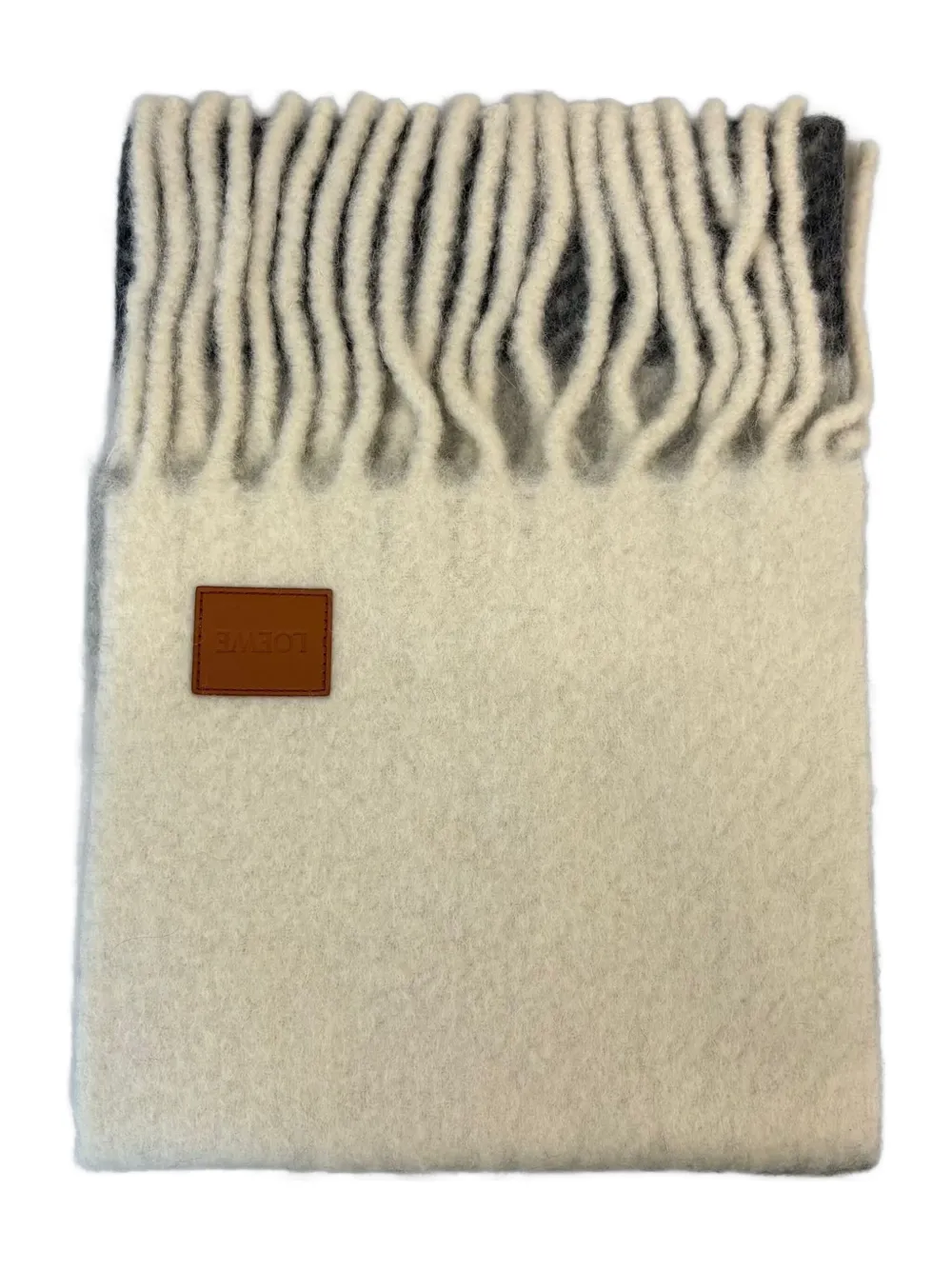 Шарф с бахромой Loewe, белый
Шарф с бахромой Loewe, белый