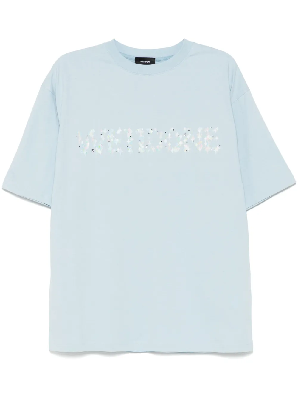 Футболка с логотипом We11done, синий
Футболка с логотипом We11done, синий