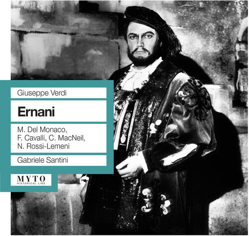 CD диск Verdi / Del Monaco / Rome Opera Orchestra & Chorus: Ernani
CD диск Verdi / Del Monaco / Rome Opera Orchestra & Chorus: Ernani