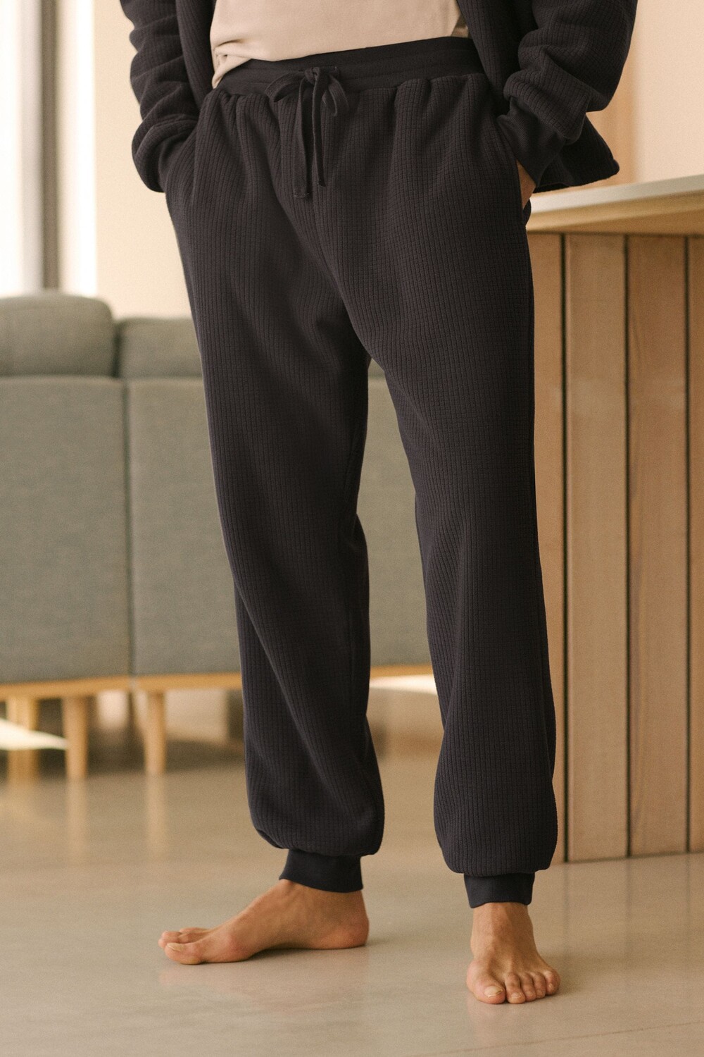 Текстурированные джоггеры с подкладкой из материала Borg Next, серый
Текстурированные джоггеры с подкладкой из материала Borg Next, серый