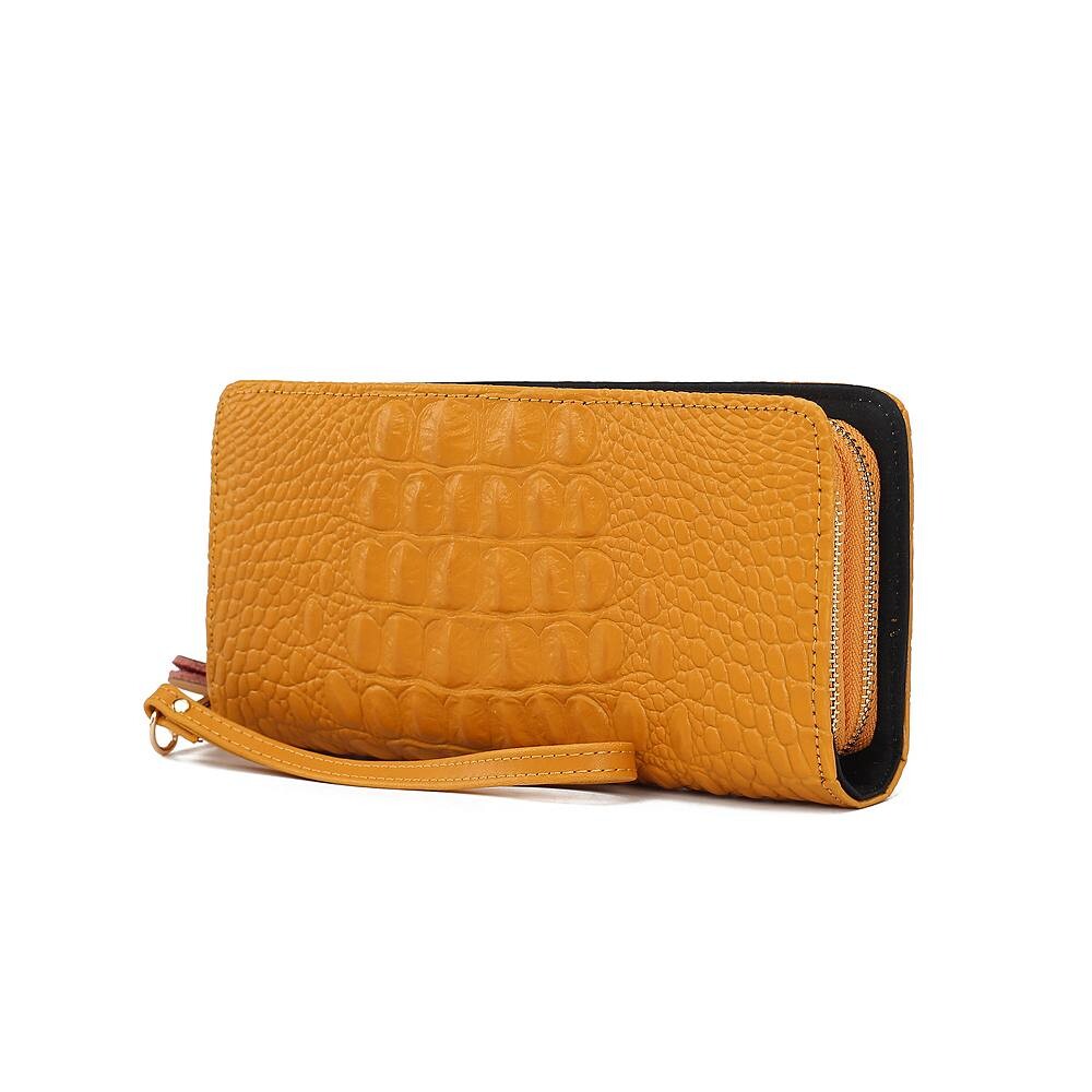 MKF Collection Женский кошелек Eve Genuine с тиснением под крокодила от Mia K, цвет Mustard
MKF Collection Женский кошелек Eve Genuine с тиснением под крокодила от Mia K, цвет Mustard