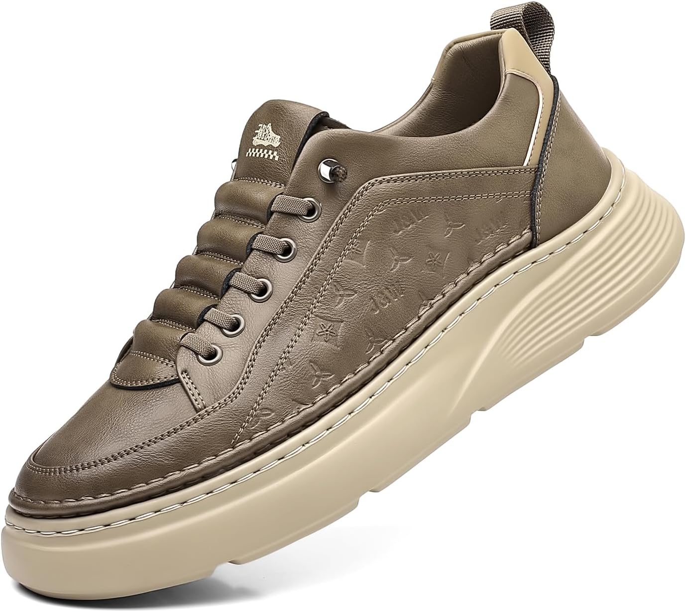 Мужские удобные дышащие кроссовки без шнурков с противоскользящей подошвой и пенными стельками, подходят для делового и повседневного ношения Lhyxu, хаки
Мужские удобные дышащие кроссовки без шнурков с противоскользящей подошвой и пенными стельками, подходят для делового и повседневного ношения Lhyxu, хаки