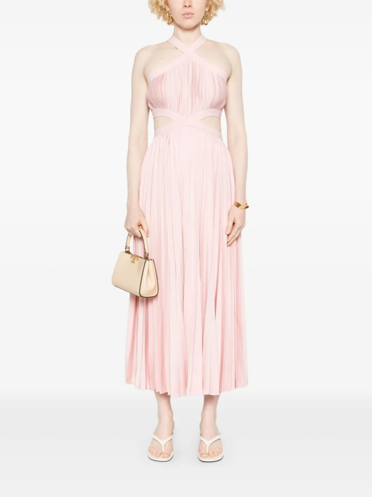 Maje плиссированная юбка макси, розовый
Maje плиссированная юбка макси, розовый