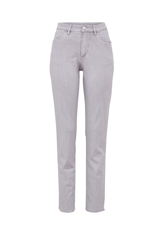 Узкие джинсы с пятью карманами из светлого денима и эластичными вставками Paddock'S, серый
Узкие джинсы с пятью карманами из светлого денима и эластичными вставками Paddock'S, серый