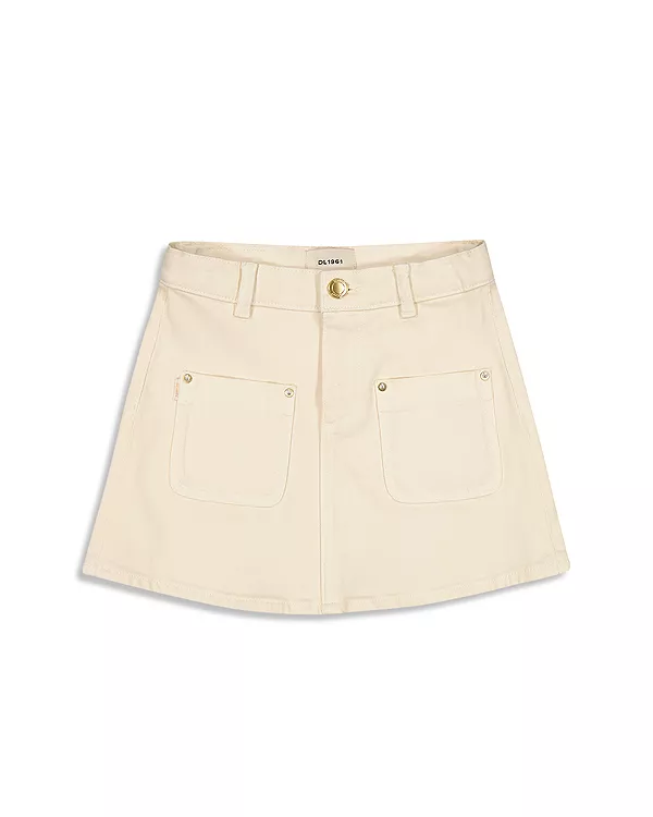 Мини-Юбка «Дженни» для девочек (для детей постарше) Dl1961, белый
Мини-Юбка «Дженни» для девочек (для детей постарше) Dl1961, белый