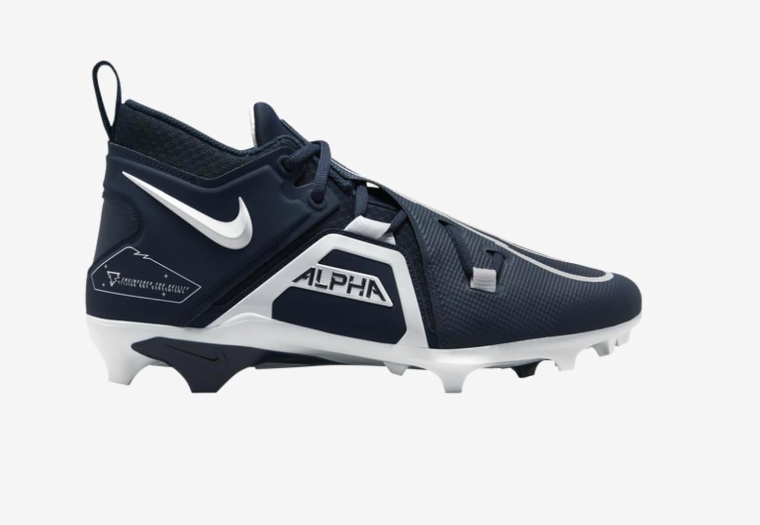 Футбольные бутсы Nike Men's Alpha Menace Pro 3, Navy Blue
Футбольные бутсы Nike Men's Alpha Menace Pro 3, Navy Blue
