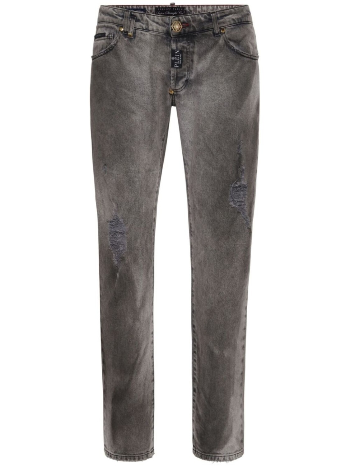 Philipp Plein прямые джинсы с заниженной талией, серый
Philipp Plein прямые джинсы с заниженной талией, серый